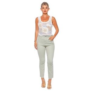 Veronica Beard - Carly Kick Flare Jeans - SIlver Sage